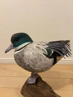 バードカービング (Bird Carving) ノゴマ 野鳥彫刻 - メルカリ