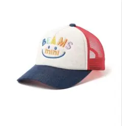 BEAMS mini キッズ メッシュキャップ