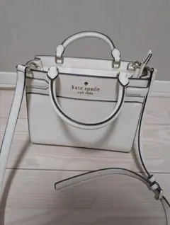 kate spade ホワイト ショルダーバッグ