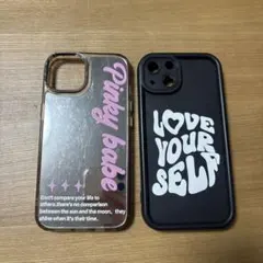 iPhone14用 スマホケース2点セット