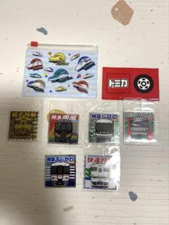 電車ステッカー　トミカシール　電車クリアポーチ　電車シール　新幹線　京急