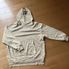 ベージュ フード付きパーカー サイズ150