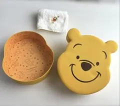 【タオルのおまけ付】ディズニー くまのプーさん お顔型 空き箱 小物入れのサムネイル