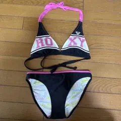 ROXY セパレート水着 　M　ブラック/ピンク
