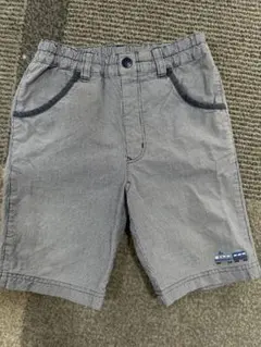 familiar チェック柄 半ズボン 電車刺繍100