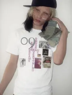 WE11DONE】White Doodle 落書き T-Shirt Tシャツ - メルカリ