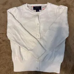 【ラルフローレン】★3T★ホワイトカーディガン