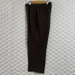 未使用　ミセス　シニア　スラックス　ブラウン LL