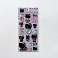 キラキララインストーンシール/ ゼブラ キティ サンリオ