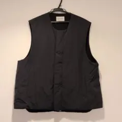 STILL BY HAND シンサレート ベスト インクブラック 48