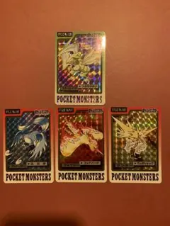 ポケモンカードセット バンダイ　三鳥　ストライク