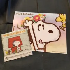 カレンダー★2026年 スヌーピー　日本生命　ニッセイ