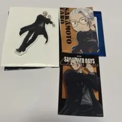 サカモトデイズ ポップアップストア ORDER 坂本太郎 ステッカー3枚セット