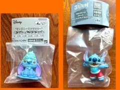 スティッチ　とろり〜んマスコット　コスチュームフィギュアコレクション　2種セット