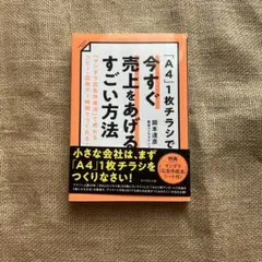 今すぐ売上をあげるすごい方法
