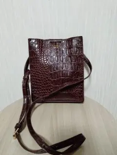 ALTROSEクロコダイル風 ショルダーバッグ