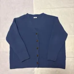 【LOWRYS FARM】ローリーズファーム カーディガン 青 ブルー