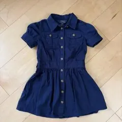 Polo Ralph Lauren 半袖ワンピース 100cm ネイビー