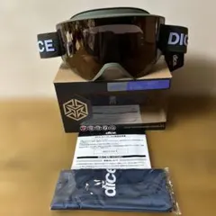 DICEゴーグルSHOW DOWNモデルOLIVEカラー新品未使用