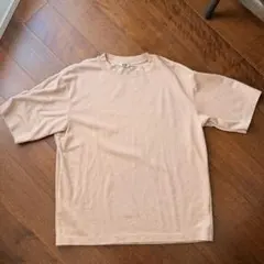 ユニクロU エアリズムコットンオーバーサイズTシャツ L