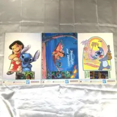 スティッチ 一番くじ F賞ポスター&ポストカードセット 3点セット