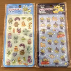 ディズニー ぷくぷくシール モンスターズインク トイストーリー