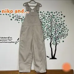 ⚠️最終価格◎447 ニコアンド オーバーオール サロペット