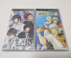 ☆早い者勝ちセール品☆【新品未開封PSP２本セット】『学園K』『金色のコルダ３』