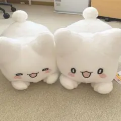 新品タグ付き　サンリオ　はなまるおばけ　超BIGぬいぐるみ　寝そべり　2点