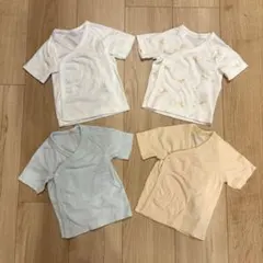 ユニクロ　短肌着　4枚セット　50-60