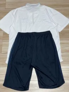 kaepa ジャージ 上下セット ホワイト/ネイビー 5L