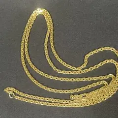 ヴィンテージアクセサリー　超ロングネックレス　ゴールドgold　necklace