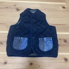 BREEZE キルティング ダウンベスト 90cm