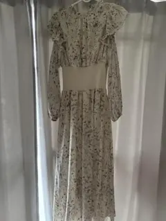 INGNI 花柄ロングワンピース