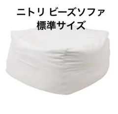 〖 新品 〗ニトリ ビーズソファ 標準 本体のみのサムネイル