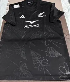 adidas ALL BLACKS ラガーシャツ 新品 Mのサムネイル