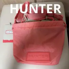 HUNTER ショルダーバッグ ピンクのサムネイル