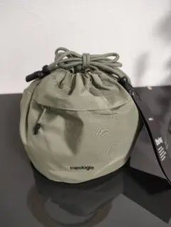 Topologi トポロジー リバーシブルバケットバッグ　ポーチ 単体　難有り