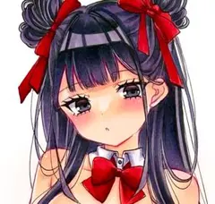 アナログイラスト 手描きイラスト オリジナル オリキャラ