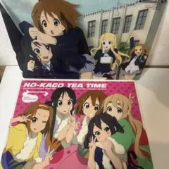 けいおん　クリアファイル　下敷き2枚セット