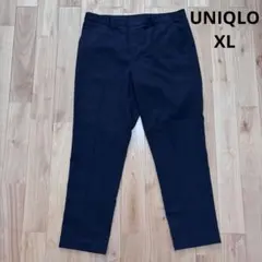 ユニクロ　スマートスタイルアンクルパンツXL ネイビー