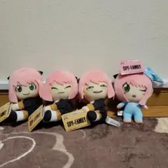 スパイ✕ファミリー　ひっつきぬいぐるみマスコット　全3種　お着替えアーニャ