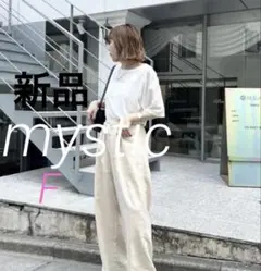 新品　mystic シースルー　シアー　Tシャツ　ホワイトのサムネイル