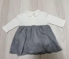 ベビー　70 ワンピース レース