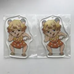 鬼滅の刃 劇場版 無限列車 みにきゃら アクリルチャーム 我妻善逸 チュウ逸