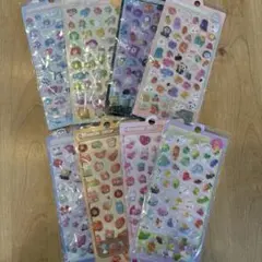 ぷくぷくシール　シールセット 8枚