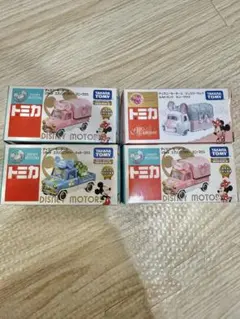トミカ ディズニー モータース ソラッタ　ルルトランク　4点セット