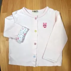 ミキハウス　ホットビスケッツ　カーディガン　90