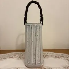 【新品未使用】萩焼　花入 花瓶