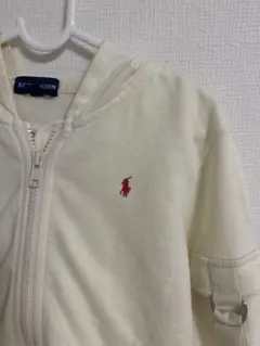 人気！ラルフローレンフルジップアップスエットパーカー　110
